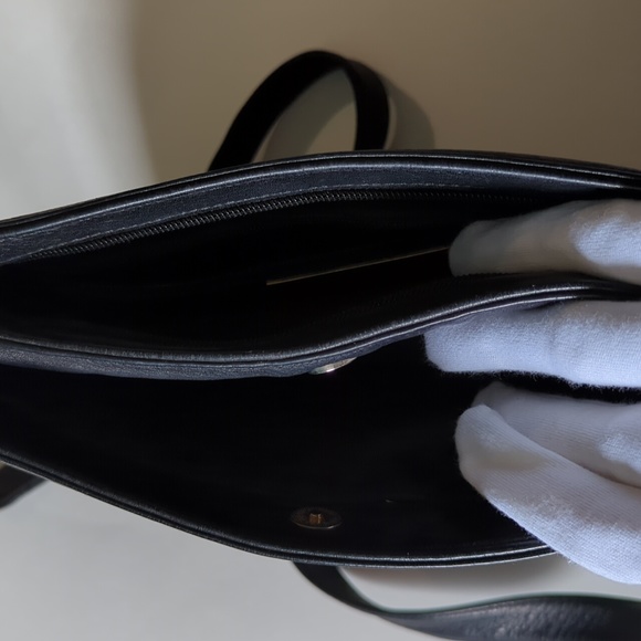 Vintage 90s Signature by Perlina leather shoulder bag - Picture 5 of 7